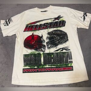 Hellstar War Ready T Shirt Men’s Short Sleeves NFC TAG SCANNABLE SIZE XL